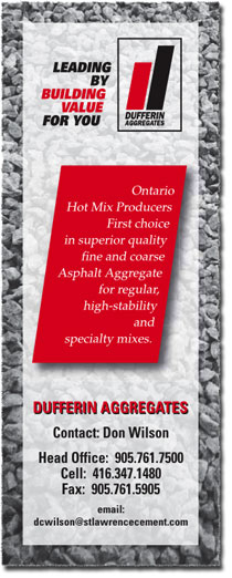 Dufferin Aggregates Ad